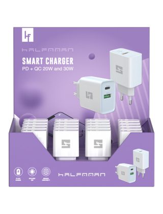 Stand Halfmman Smart Charger 20Uni (15*20W 5*30W)